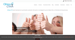 Desktop Screenshot of clinicacta.com